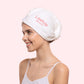 Serviette cheveux micro-fibre ultra absorbante - Blanche